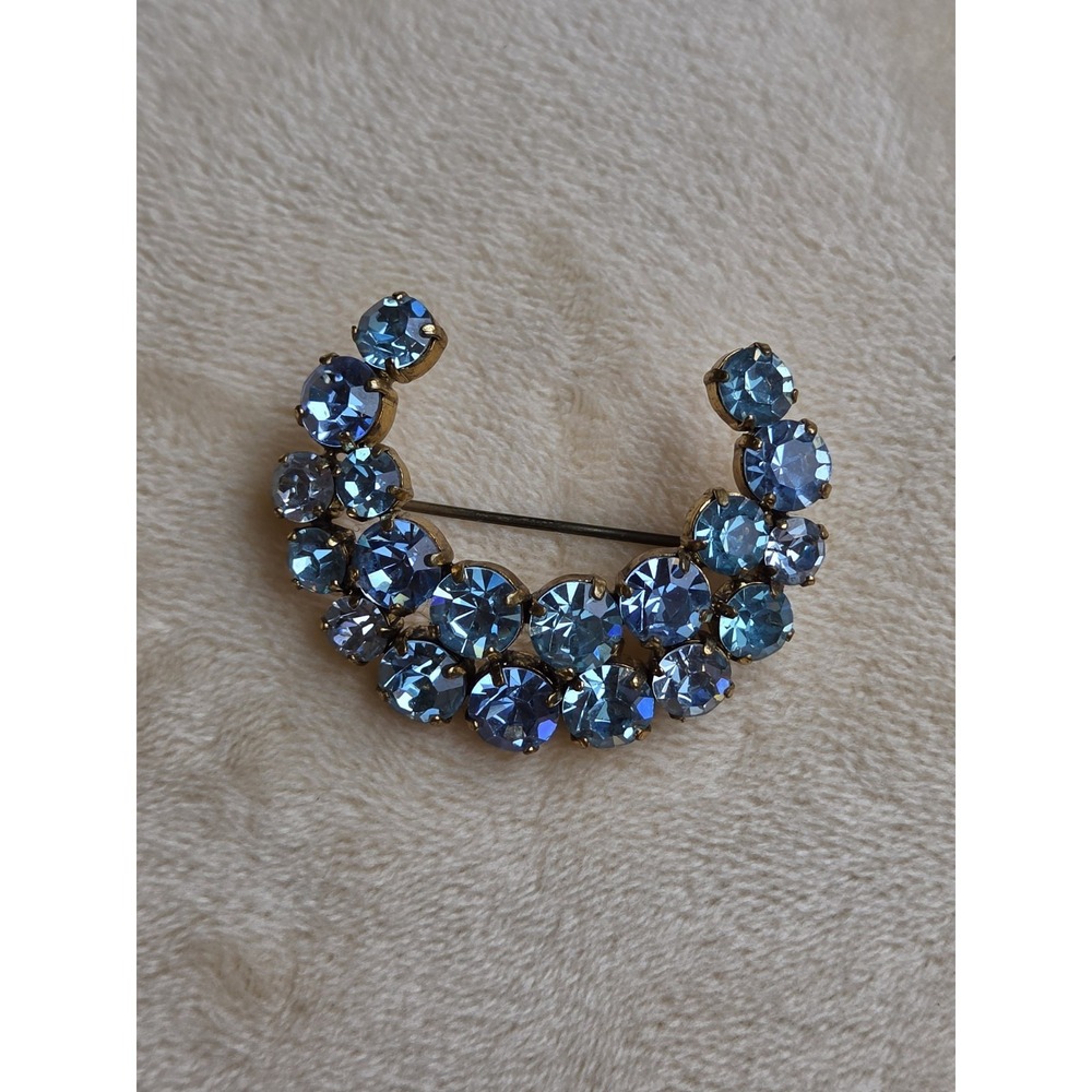 Vintage Western Germany Blue Stone Beautiful Great Condition